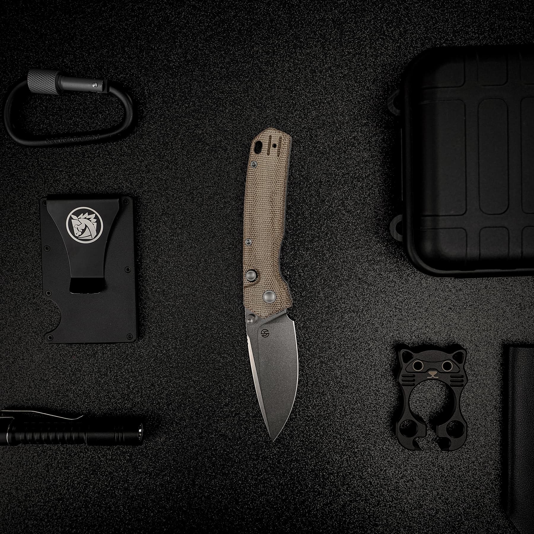 Psyop - Top Liner Lock Knife (2.99" S35VN Blade & Norplex UltreX™ Micarta Handle) - A2229