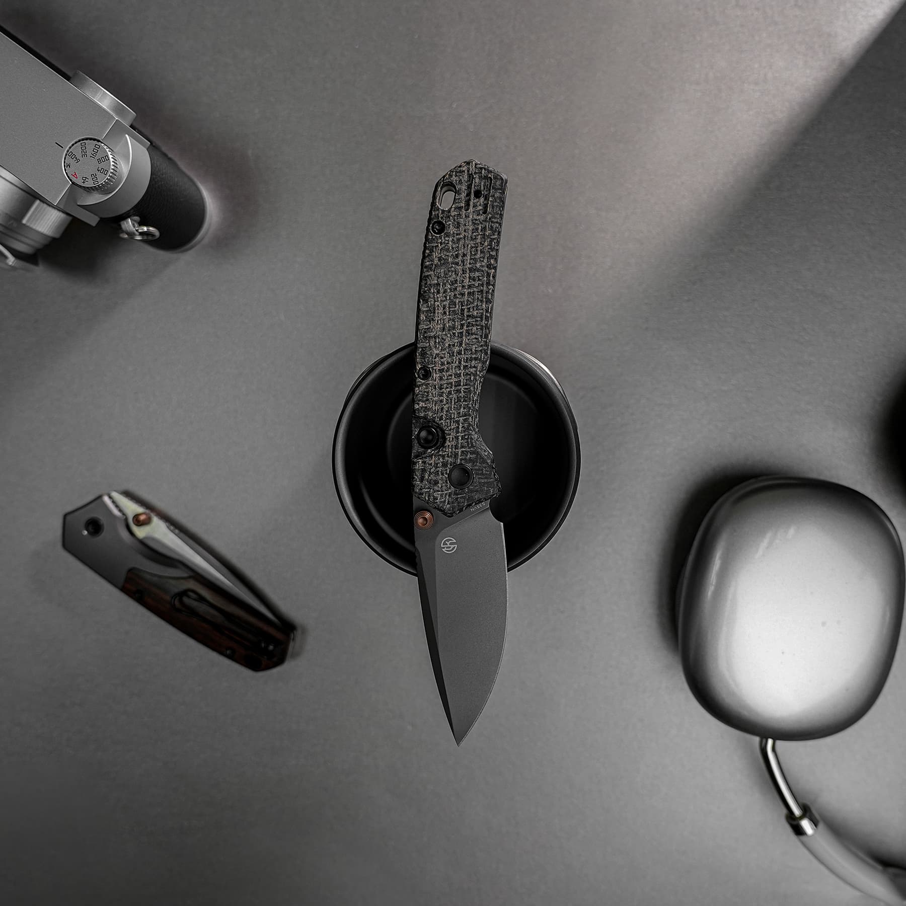 Psyop - Top Liner Lock Knife (2.99" S35VN Blade & Norplex UltreX™ Micarta Handle) - A2230