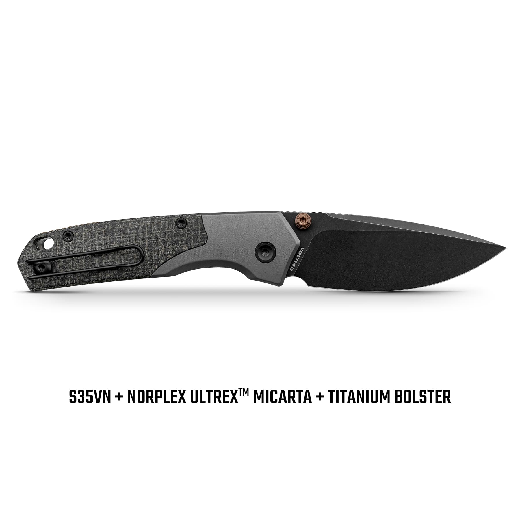 Psyop - Top Liner Lock Knife (2.99" S35VN Blade & Norplex UltreX™ Micarta Handle) - A2233