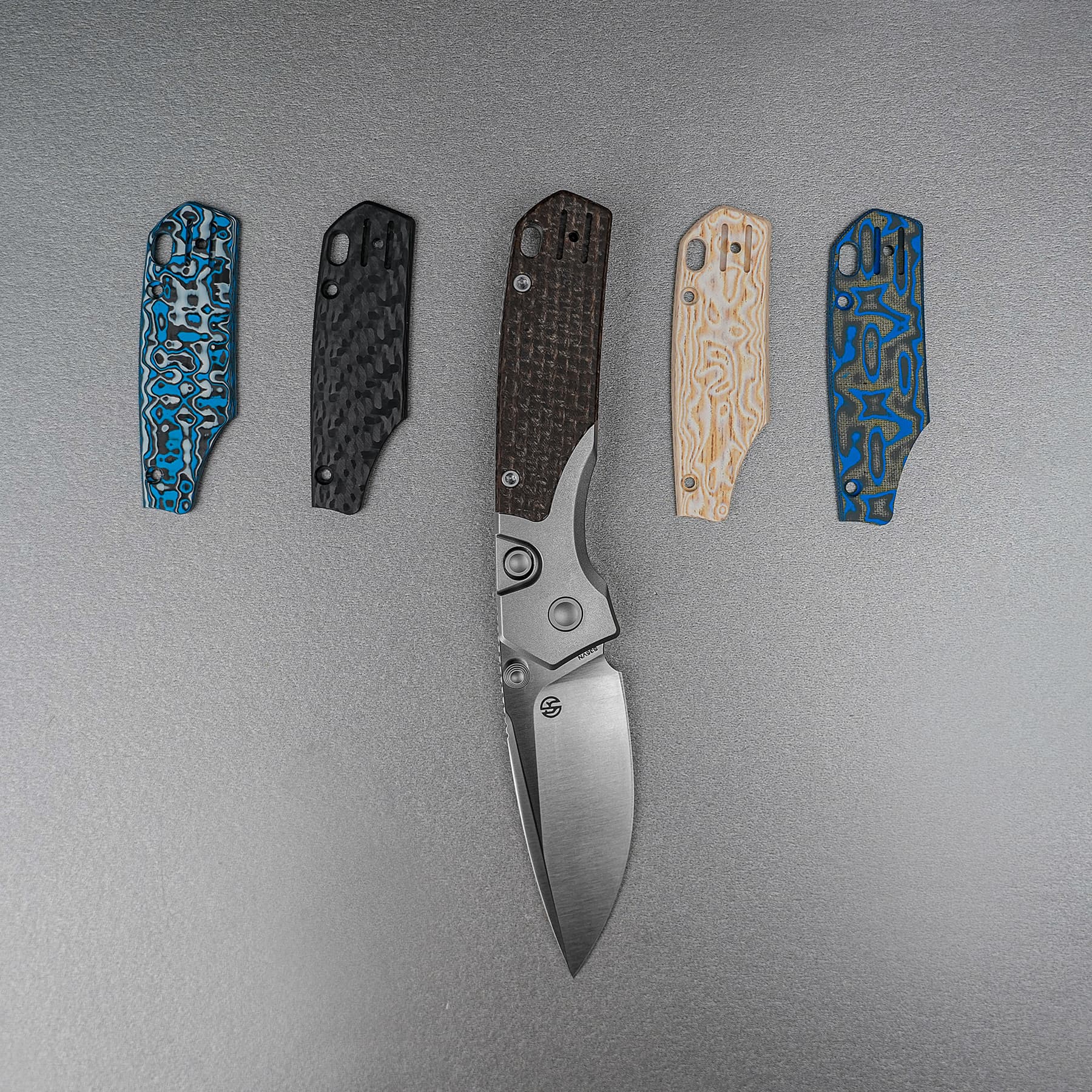 Psyop - Top Liner Lock Knife (2.99" S35VN Blade &  Glow-in-the-Dark Micarta Handle) - A2238