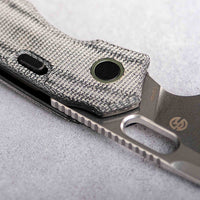 Psyop - Top Liner Lock Knife (3.32" Elmax Blade & Norplex UltreX™ Micarta Handle) - A2211