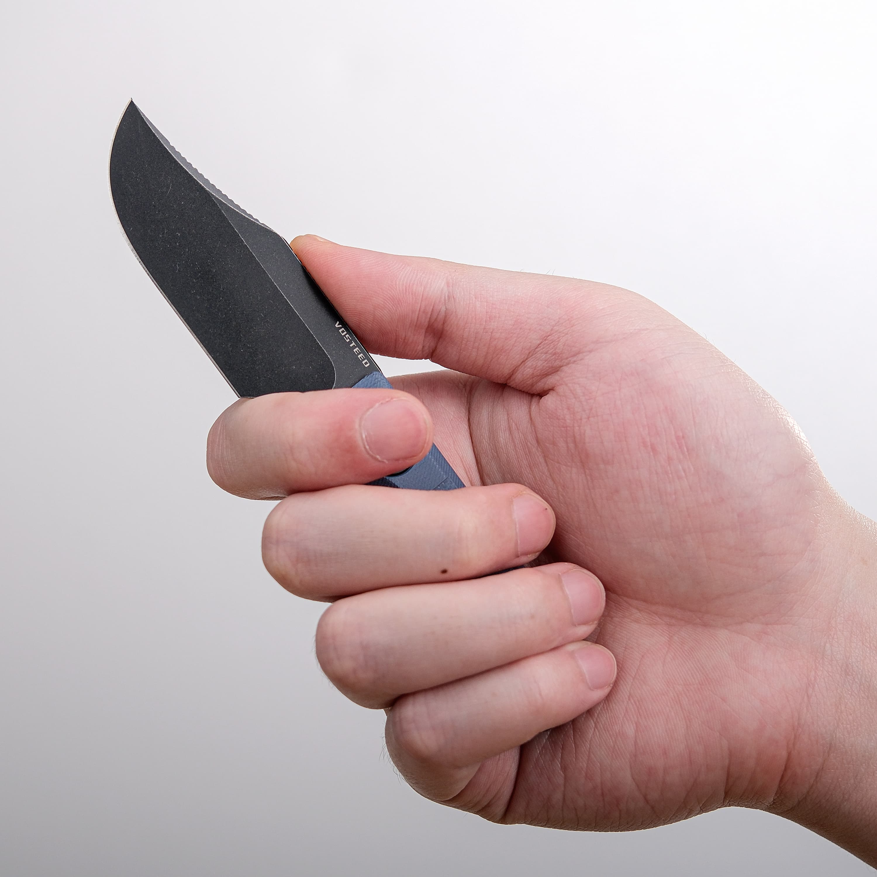 Quokka- Fixed Blade Knife (2.72" 14C28N Blade & G10 Handle) With S.O.A.R. Clip - D0602