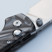 Going Gear Vosteed Raccoon Folding Knife 3.25in Nitro-V Steel Raffir Noble Handles