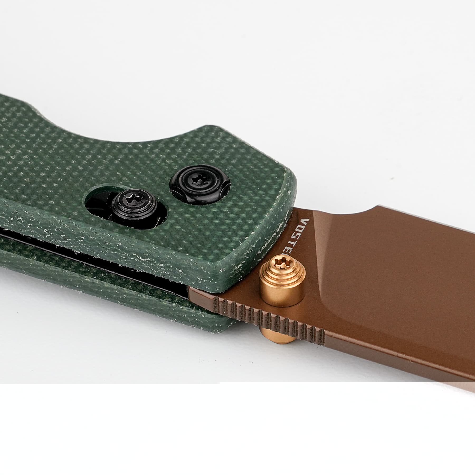 Raccoon® - Crossbar Lock knife (3.25" 14C28N Blade & Micarta Handle) - A0540