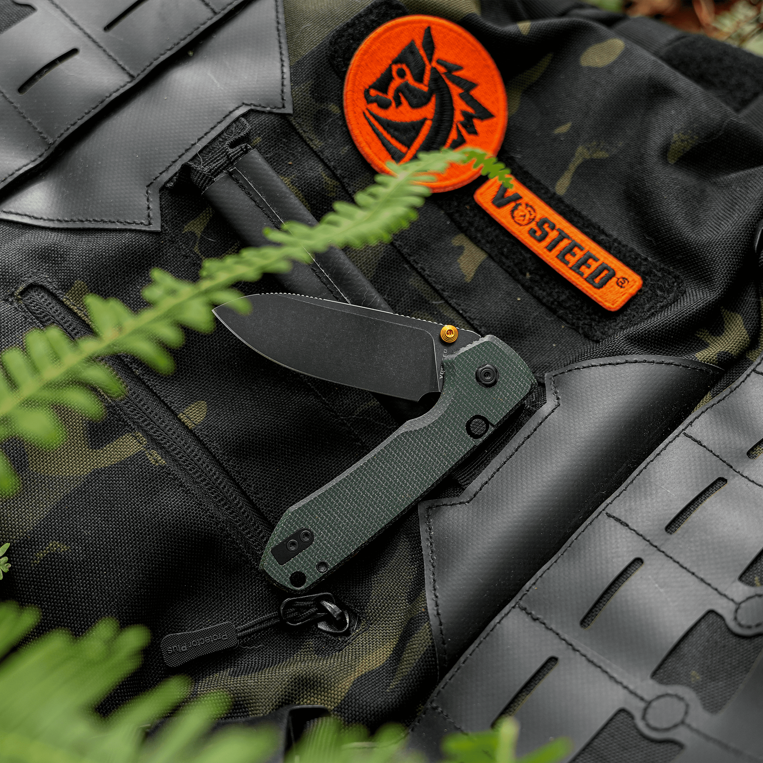 Raccoon ® 2.0 - Top Liner Lock (3.25" 14C28N Blade & Micarta Handle) - A2901