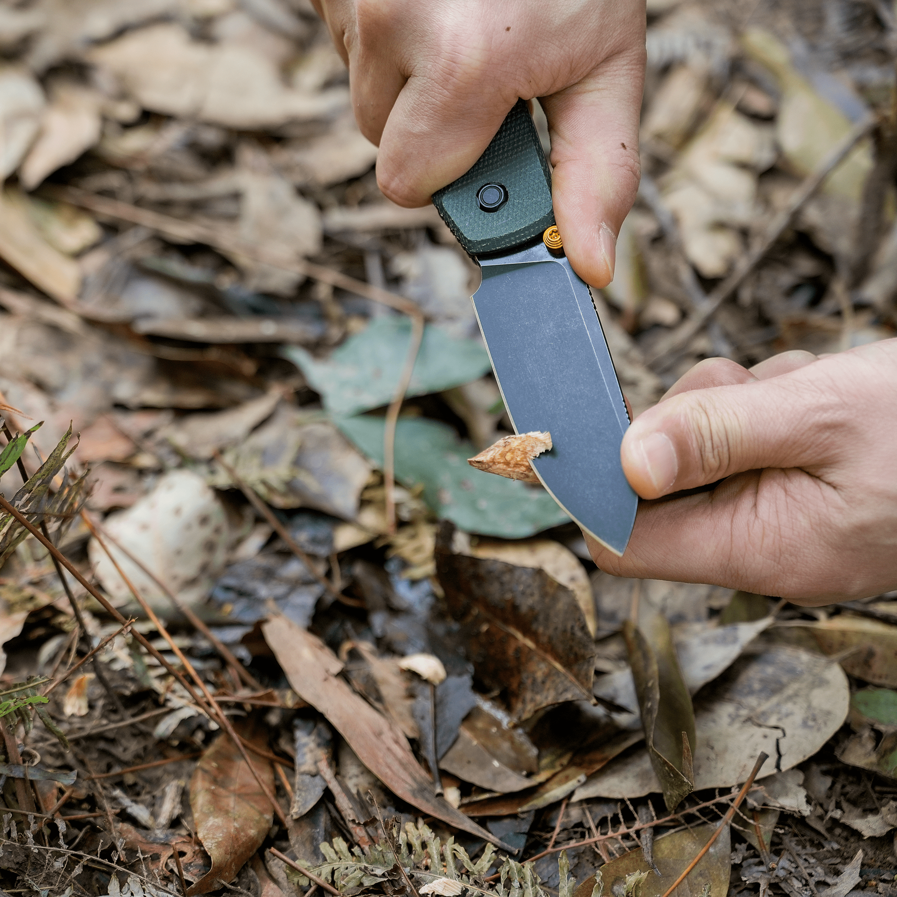 Raccoon ® 2.0 - Top Liner Lock (3.25" 14C28N Blade & Micarta Handle) - A2901