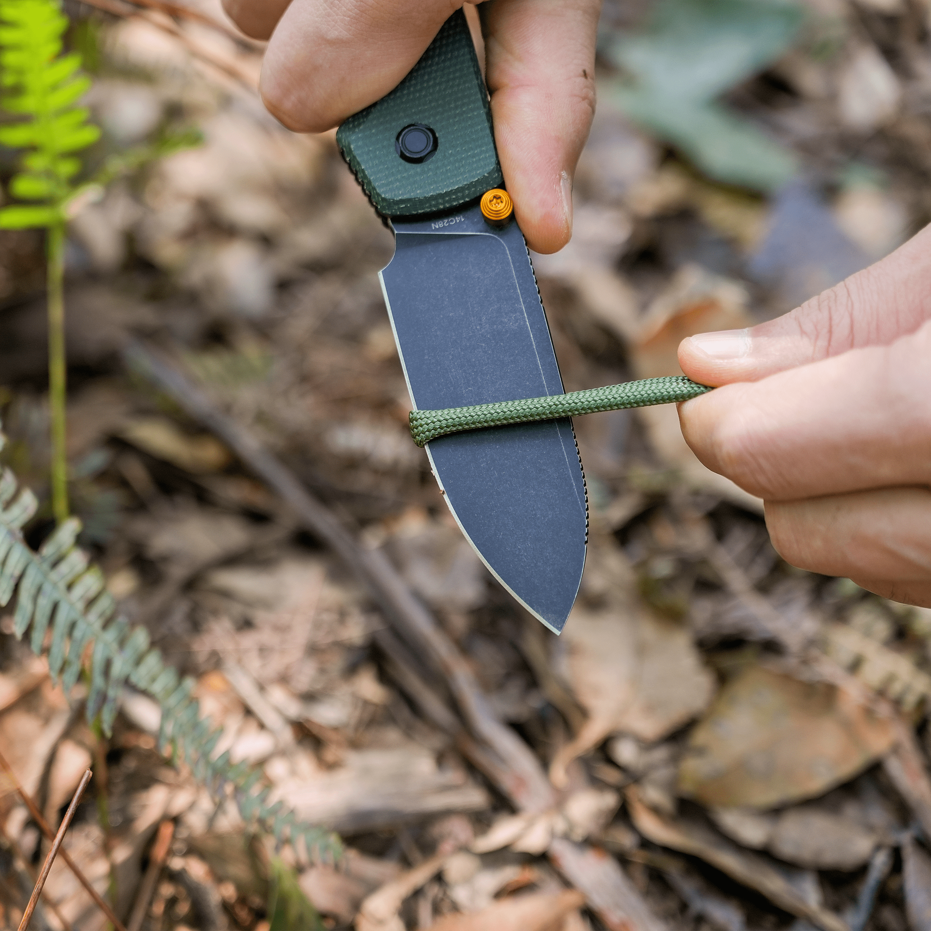 Raccoon ® 2.0 - Top Liner Lock (3.25" 14C28N Blade & Micarta Handle) - A2901