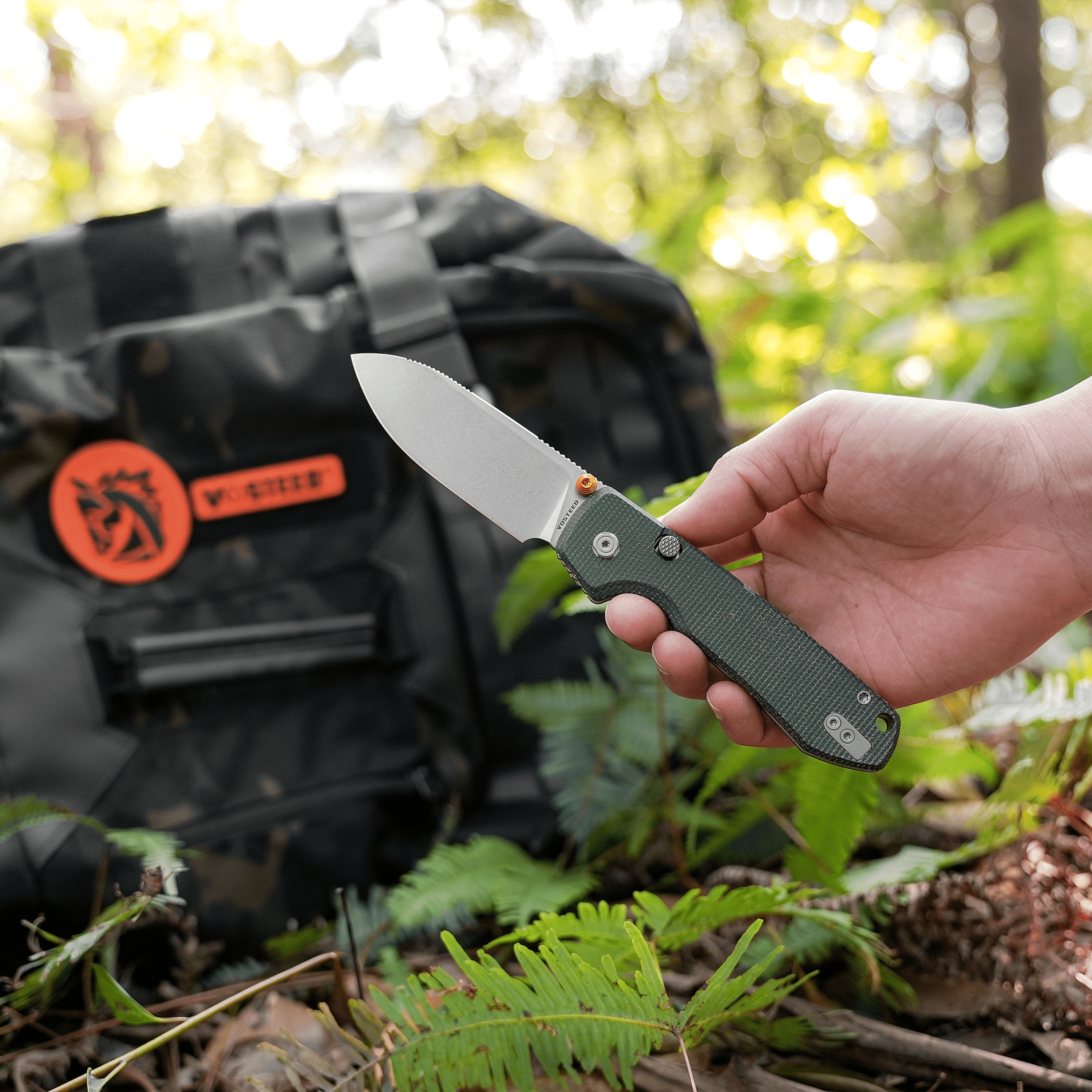 Raccoon® 2.0 - Top Liner Lock (3.25" 14C28N Blade & Micarta Handle) - A2904