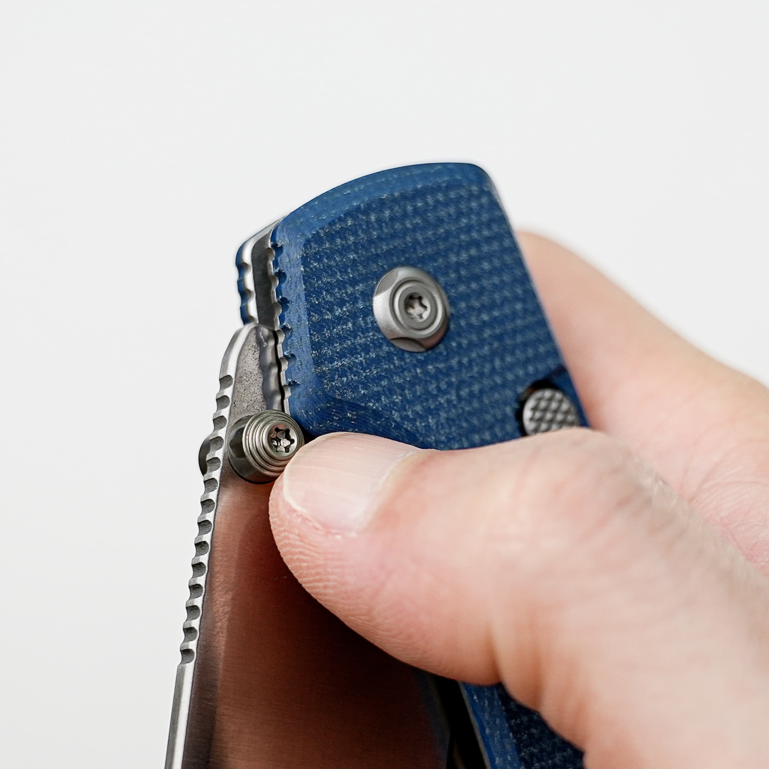 Raccoon Top Liner Lock Knife | Purple Micarta 14C28N EDC Gem