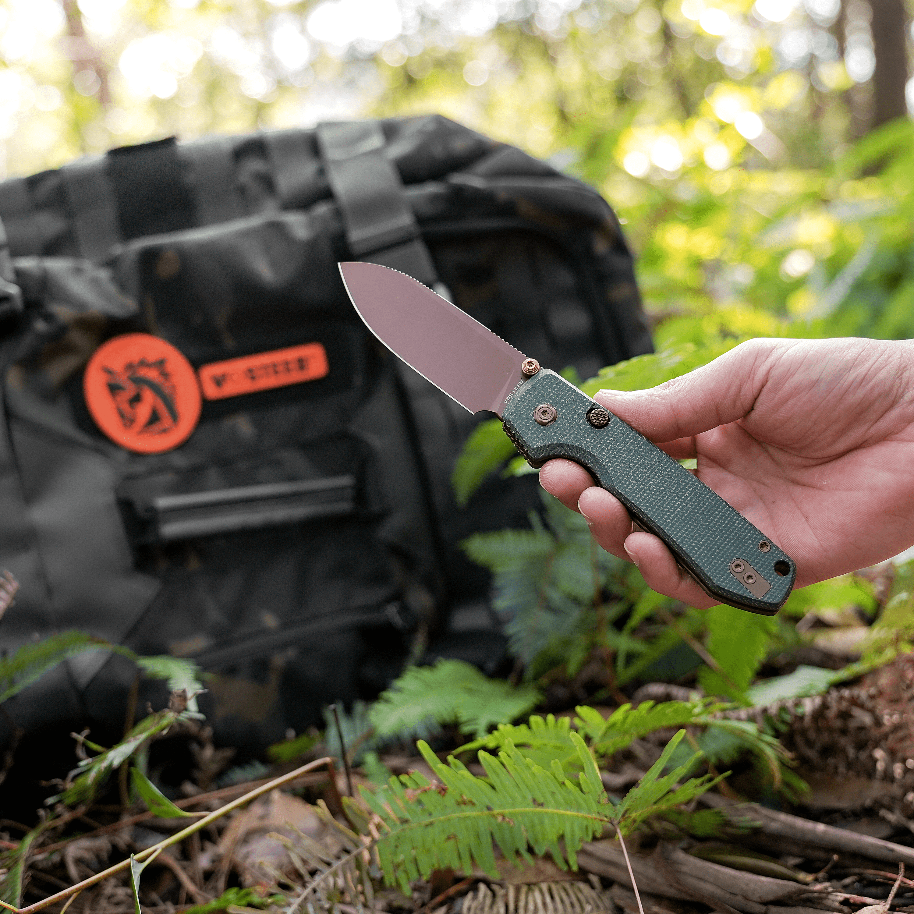 Raccoon® 2.0 - Top Liner Lock (3.25" 14C28N Blade & Micarta Handle) - A2907