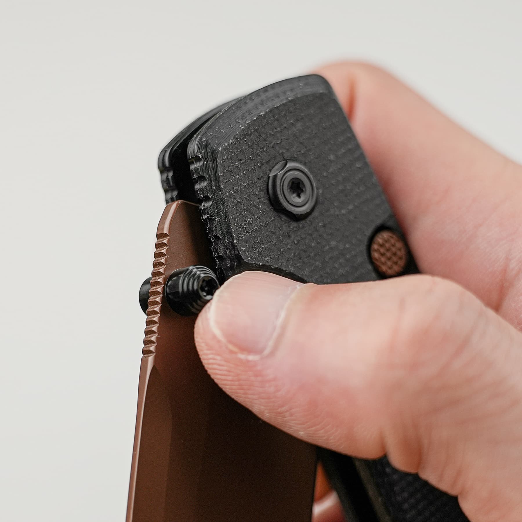 Raccoon® 2.0 - Top Liner Lock (3.25" 14C28N Blade & Micarta Handle) - A2926