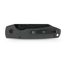 Raccoon - Button Lock Knife (3.25" 14C28N Cleaver Blade & Micarta Handle) - RC32VPMCK