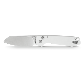 Raccoon - Button Lock Knife (3.25" 14C28N Cleaver Blade & Micarta Handle) - RC32VTGCW