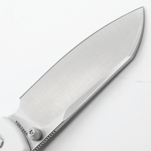 Raccoon - Button Lock Knife (3.25" 14C28N Cleaver Blade & Micarta Handle) - RC32VTGCW