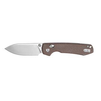 Raccoon - Crossbar Lock knife (3.25" 14C28N Blade & Micarta Handle) - RCCB32VTMZ