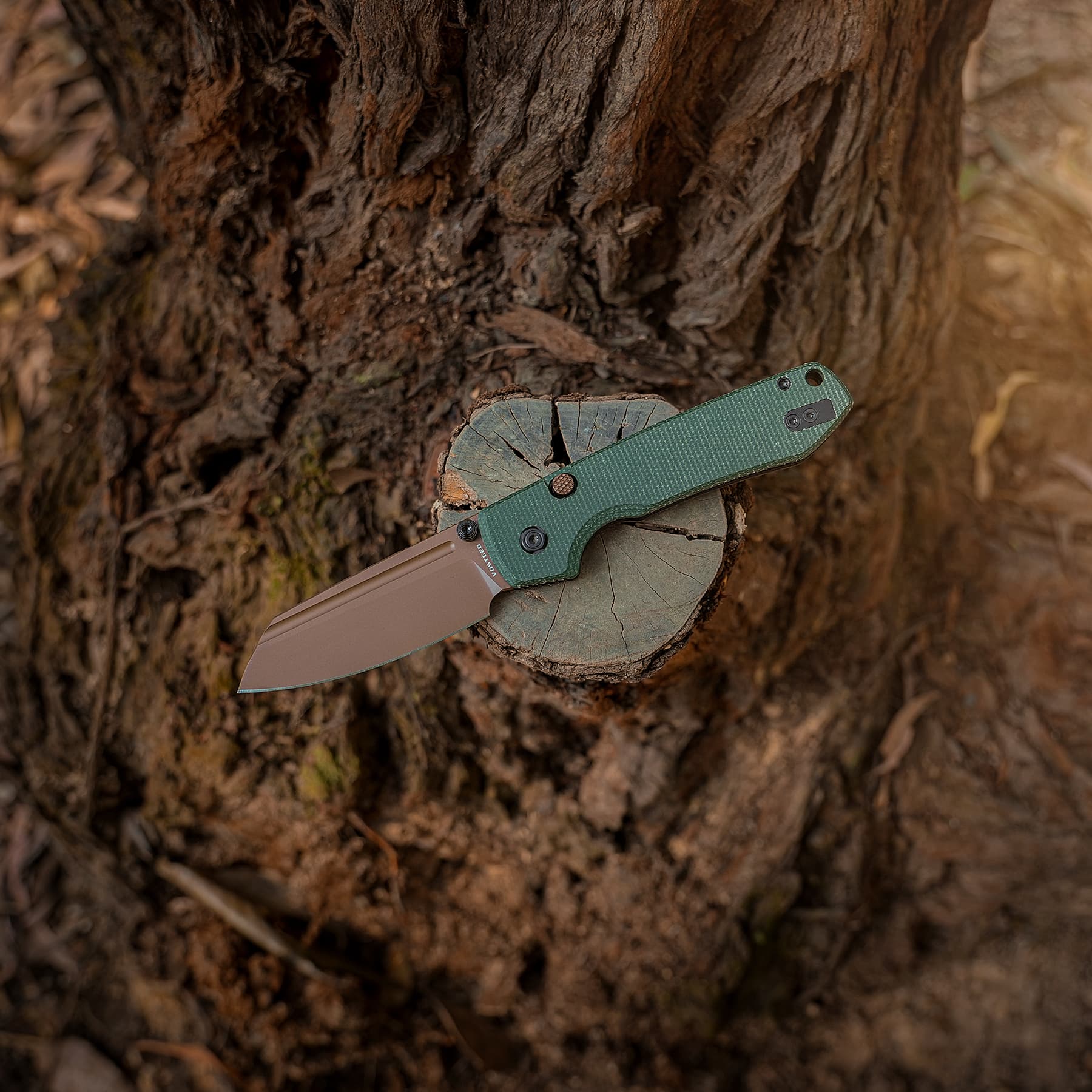 Raccoon® 2.0 - Top Liner Lock (3.25" 14C28N Blade & Micarta Handle) - A2929