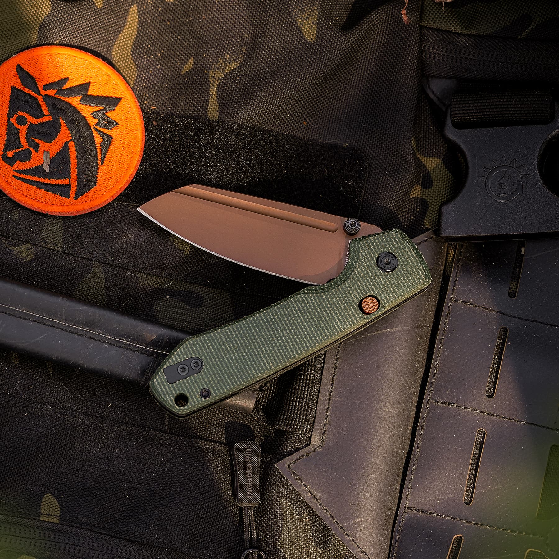Raccoon® 2.0 - Top Liner Lock (3.25" 14C28N Blade & Micarta Handle) - A2929