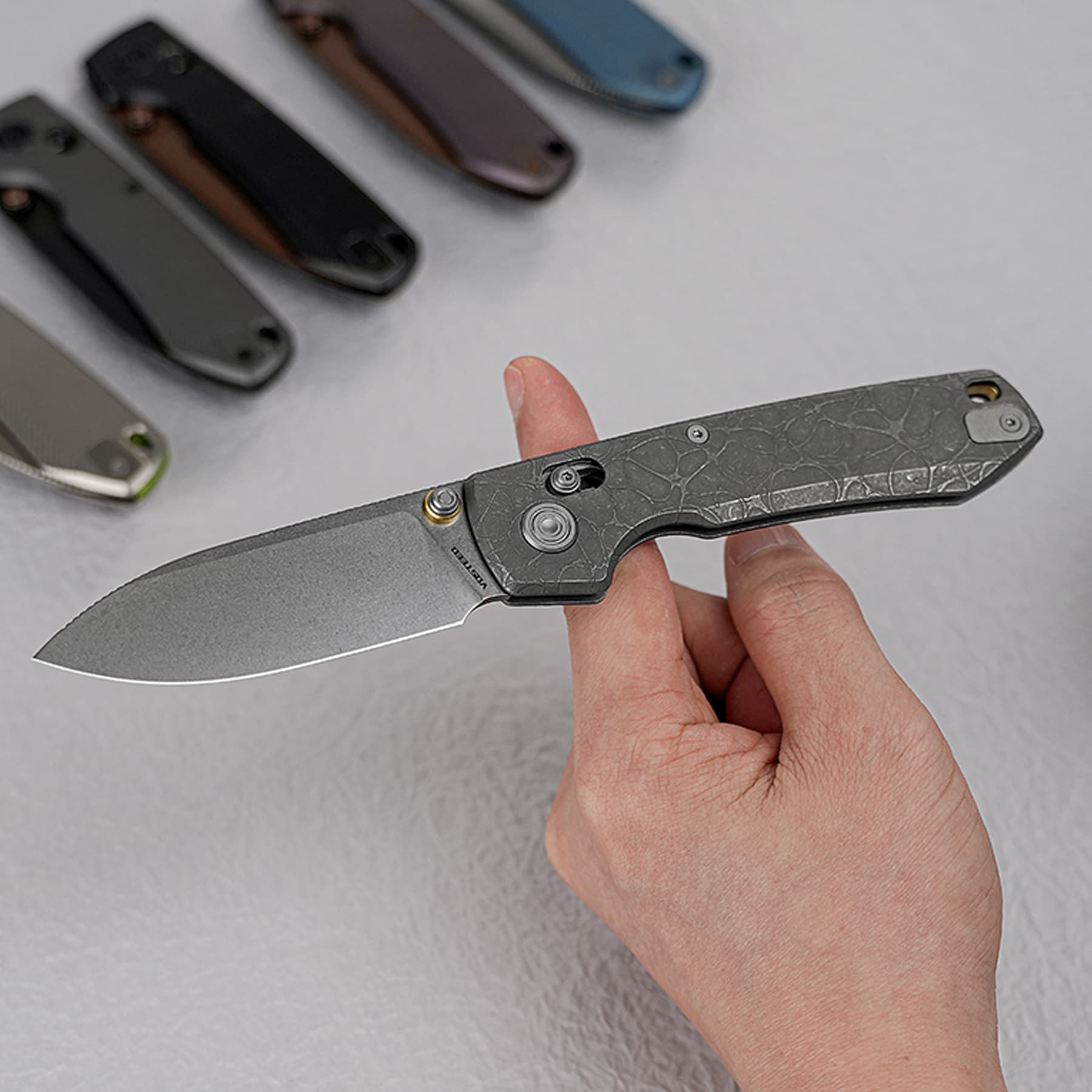 Coming Soon - Raccoon® TiSlim™ - Crossbar Lock (3.18" S35VN Blade & Titanium Handle) - A4506