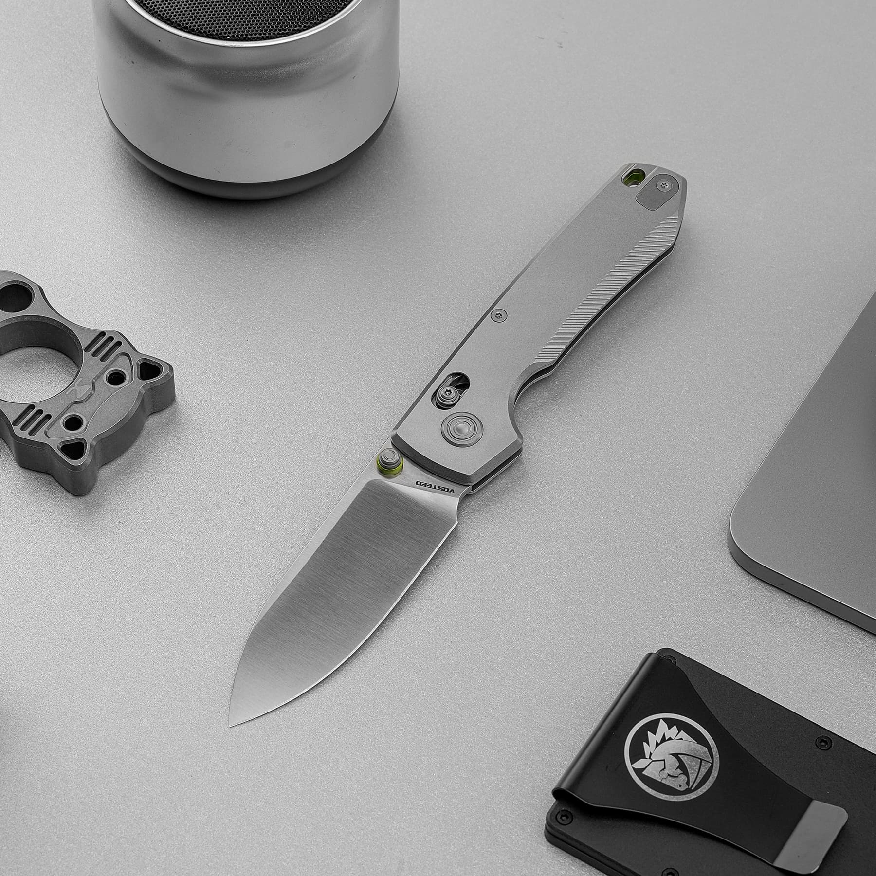 Coming Soon - Raccoon® TiSlim™ - Crossbar Lock (3.18" 154CM Blade & Titanium Handle) - A4501