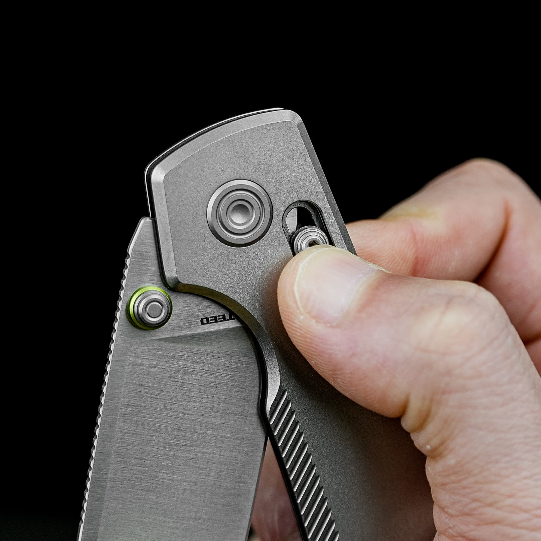 Coming Soon - Raccoon® TiSlim™ - Crossbar Lock (3.18" 154CM Blade & Titanium Handle) - A4501