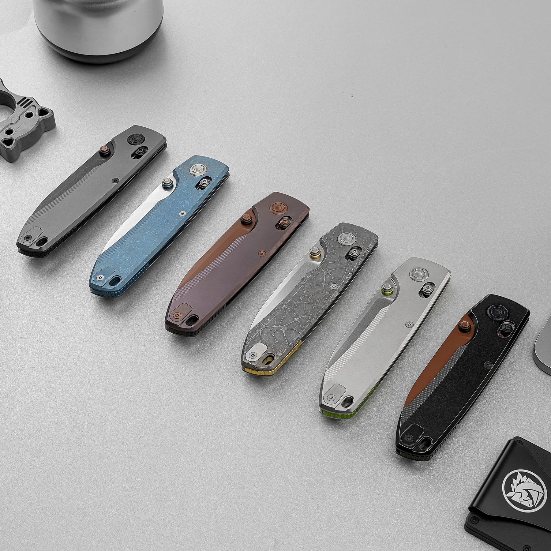 Coming Soon - Raccoon® TiSlim™ - Crossbar Lock (3.18" 154CM Blade & Titanium Handle) - A4502