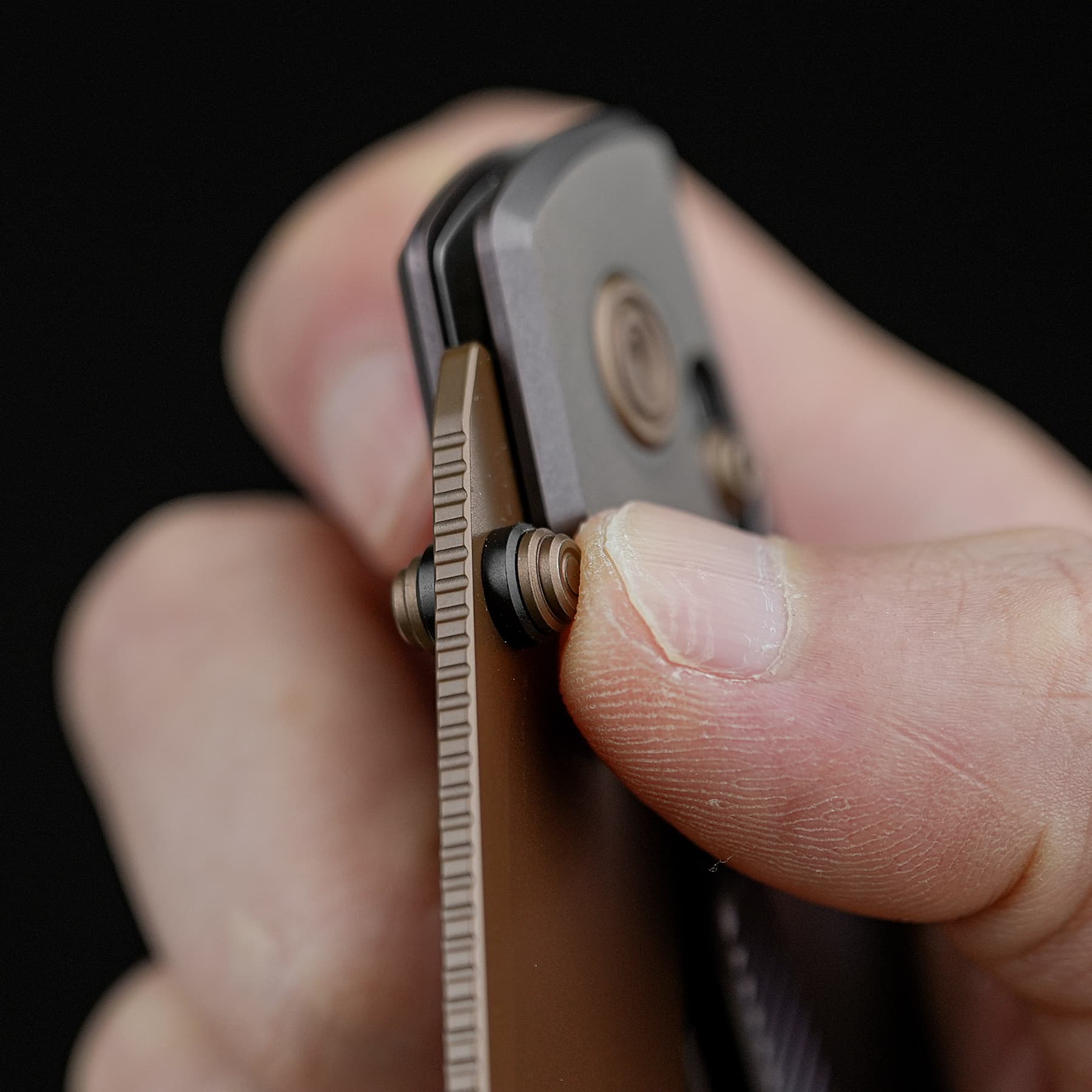 Coming Soon - Raccoon® TiSlim™ - Crossbar Lock (3.18" 154CM Blade & Titanium Handle) - A4503