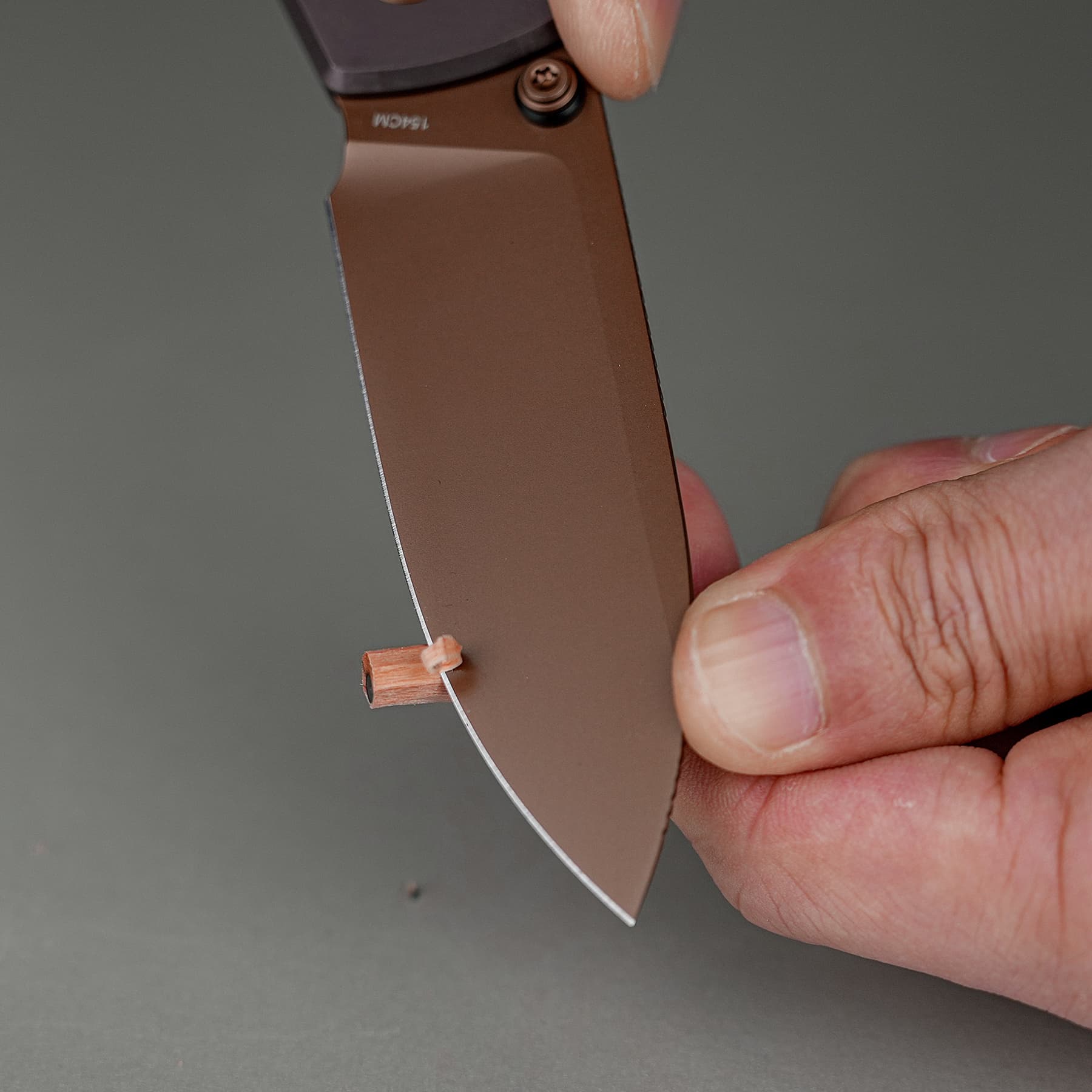 Coming Soon - Raccoon® TiSlim™ - Crossbar Lock (3.18" 154CM Blade & Titanium Handle) - A4503