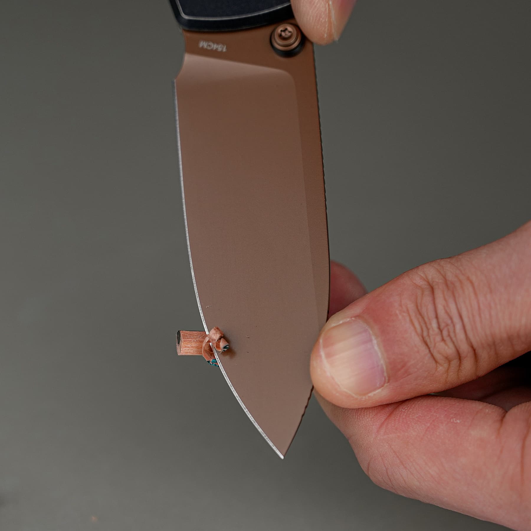 Coming Soon - Raccoon® TiSlim™ - Crossbar Lock (3.18" 154CM Blade & Titanium Handle) - A4504