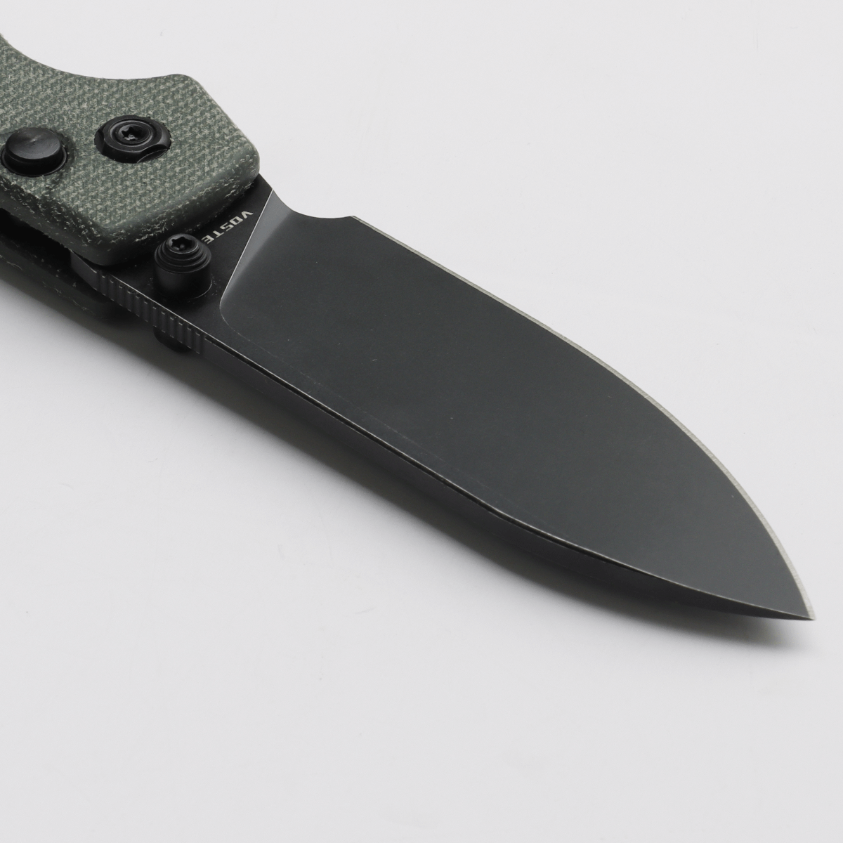 Vosteed Raccoon knife blade detail