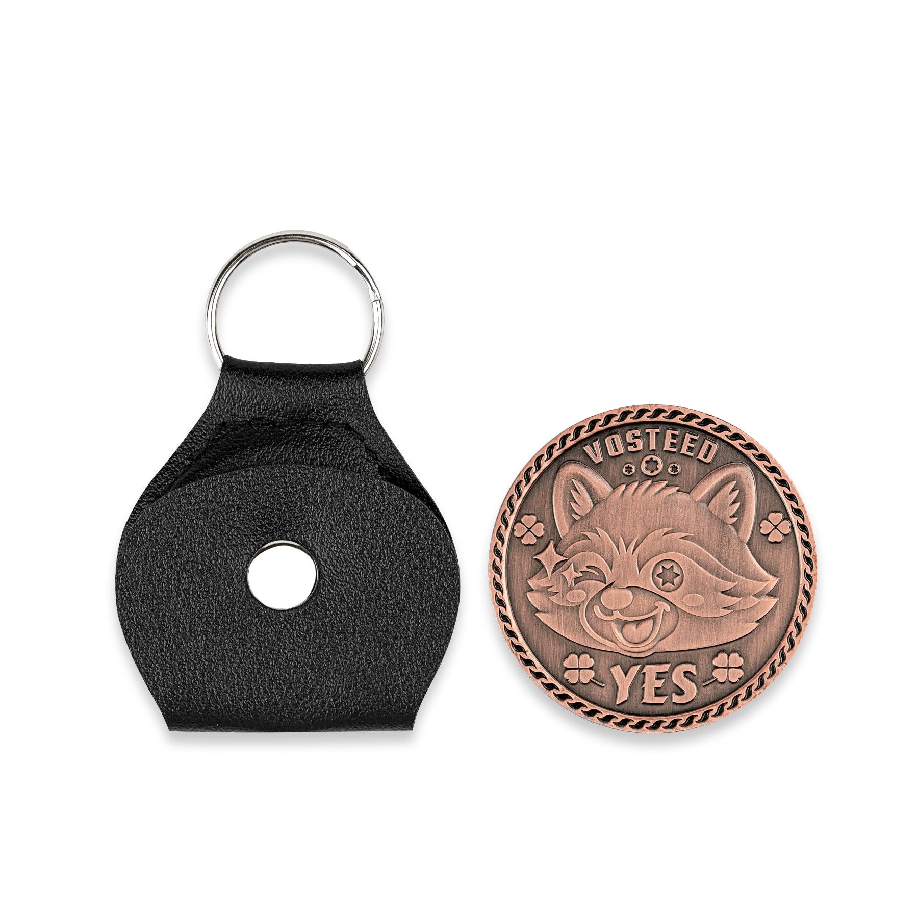 Raccoon Decision Coin - X0197 (For V-Patch Collection Redemption Only)