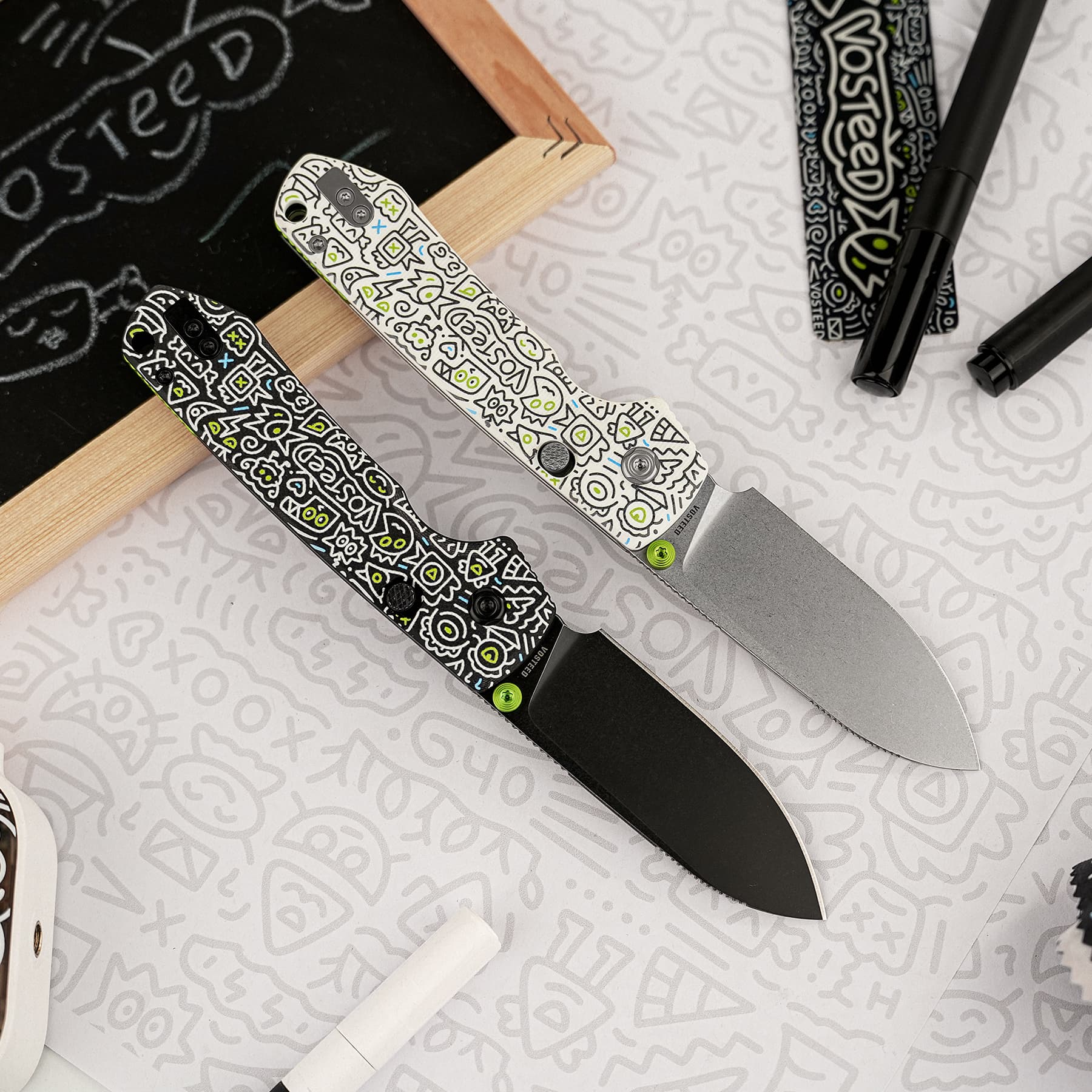 coming soon - Raccoon® - Top Liner Lock Knife (3.25" 14C28N Blade & G10 Handle) - A2933