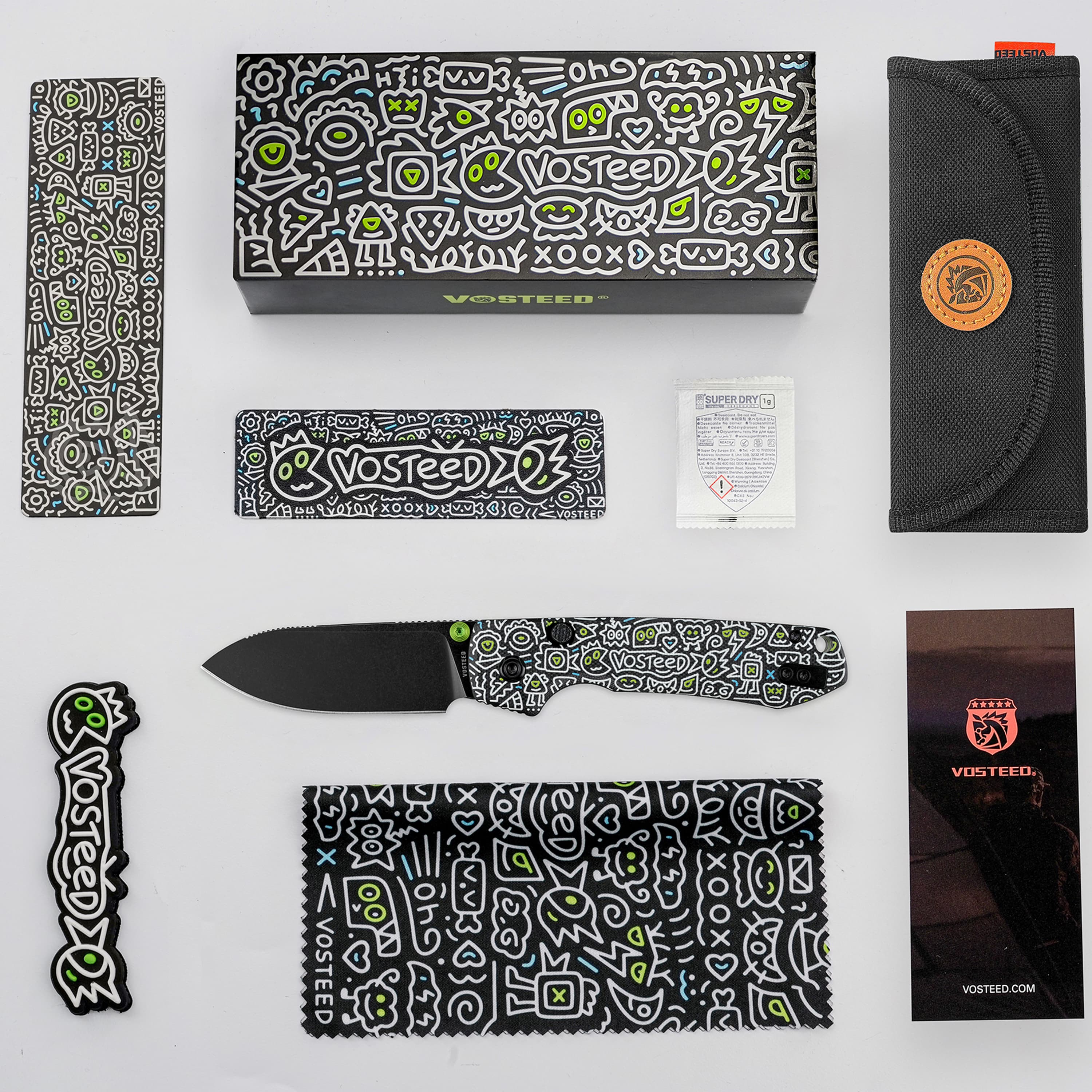 coming soon - Raccoon® - Top Liner Lock Knife (3.25" 14C28N Blade & G10 Handle) - A2934