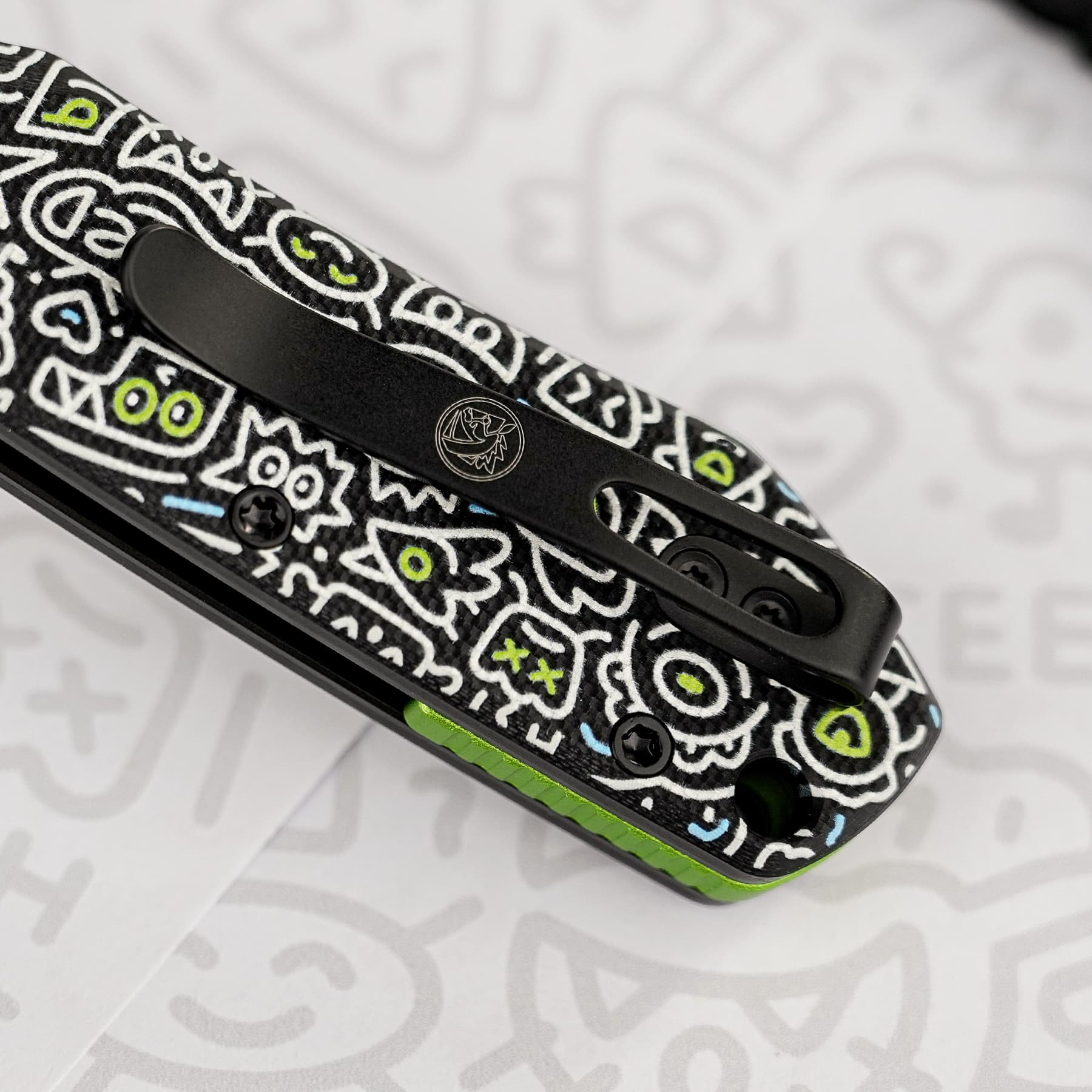 coming soon - Raccoon® - Top Liner Lock Knife (3.25" 14C28N Blade & G10 Handle) - A2934