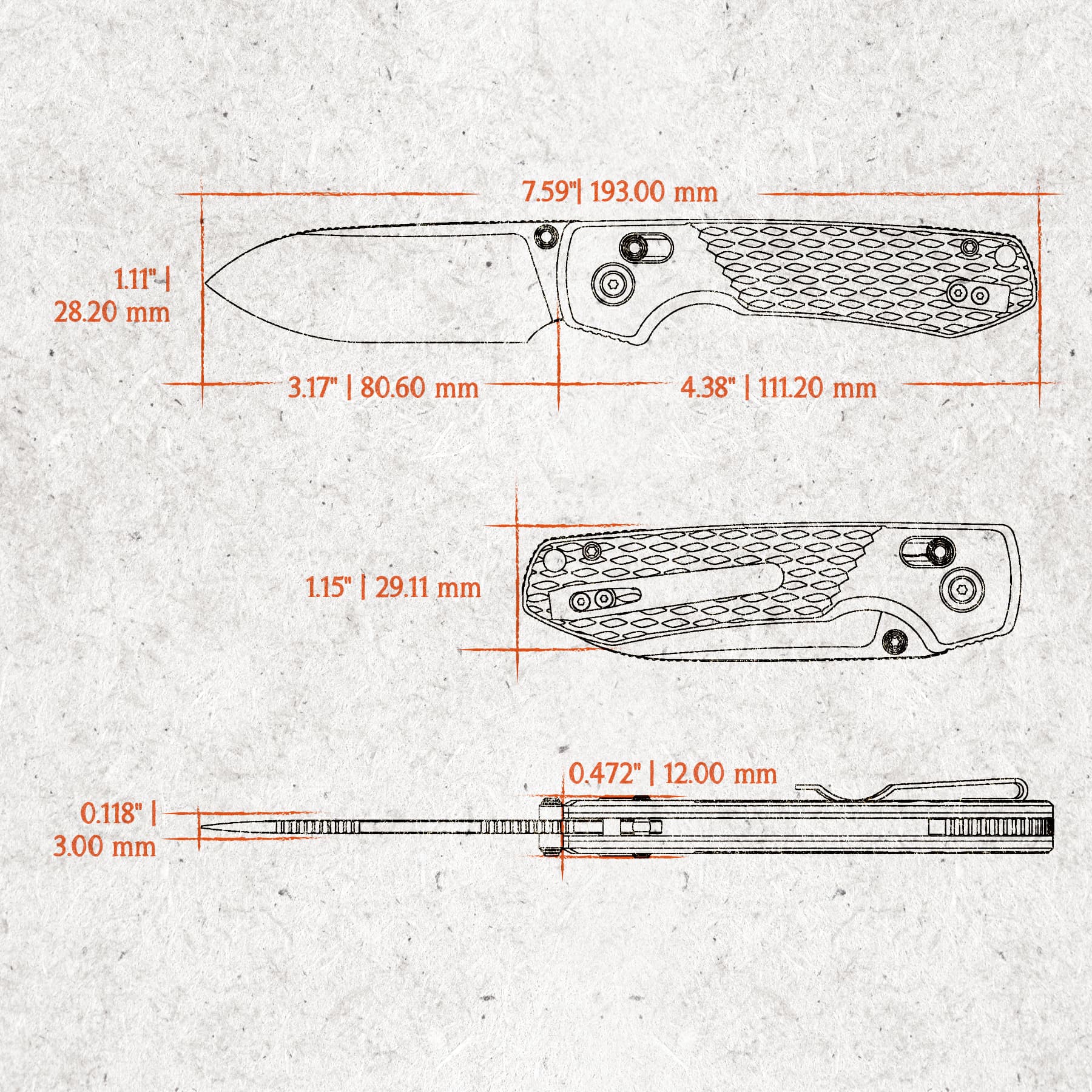 Coming Soon - Raccoon 2.0 - Crossbar Lock (3.17" Nitro-V Blade & G10 Handle) - A4902