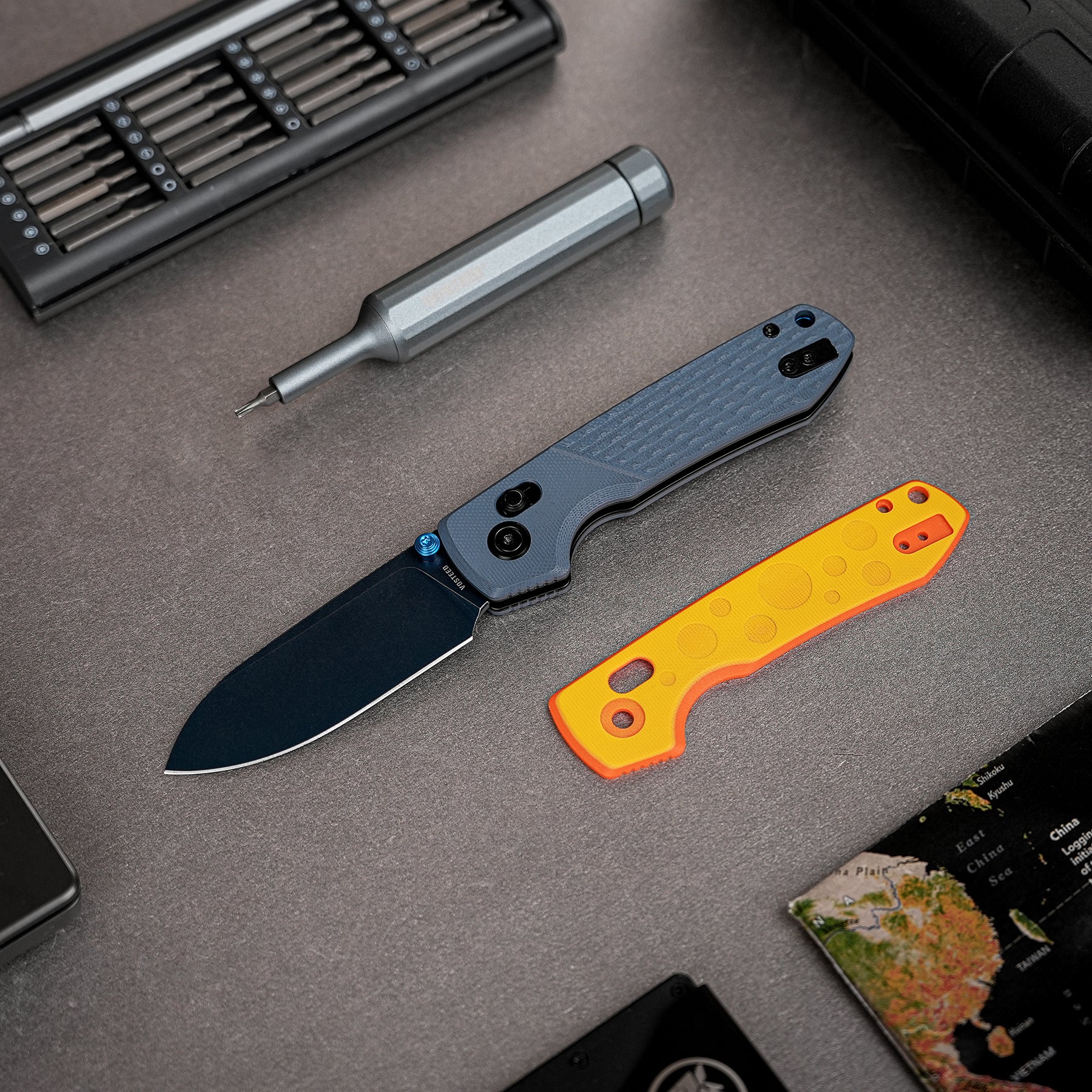 Coming Soon - Raccoon 2.0 - Crossbar Lock (3.17" Nitro-V Blade & G10 Handle) - A4903