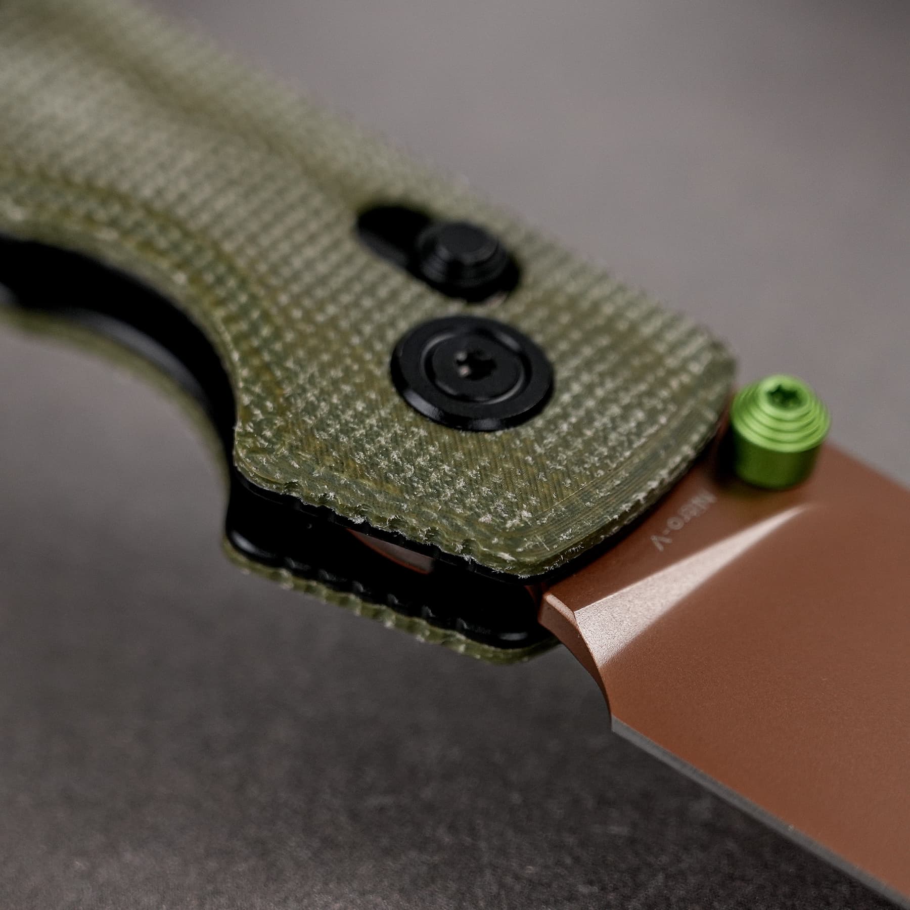 Coming Soon - Raccoon 2.0 - Crossbar Lock (3.17" Nitro-V Blade & Micarta Handle) - A4905