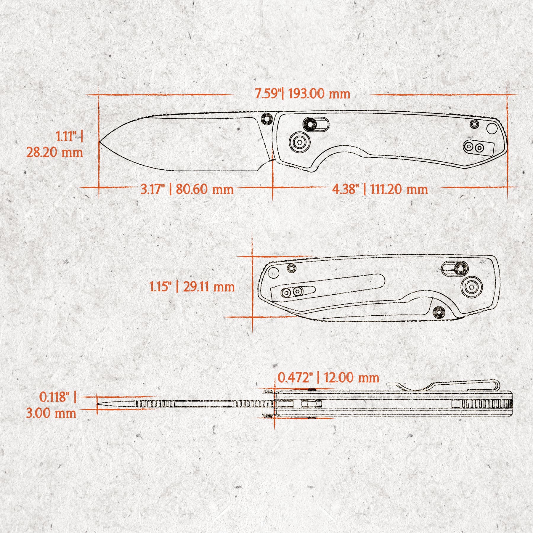 Coming Soon - Raccoon 2.0 - Crossbar Lock (3.17" Nitro-V Blade & Micarta Handle) - A4906