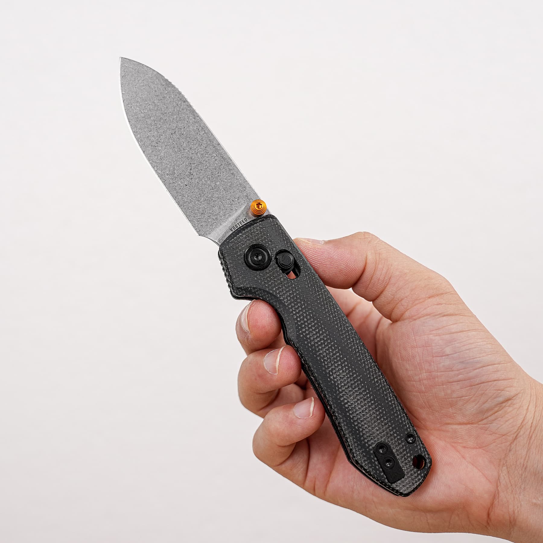 Coming Soon - Raccoon 2.0 - Crossbar Lock (3.17" Nitro-V Blade & Micarta Handle) - A4906