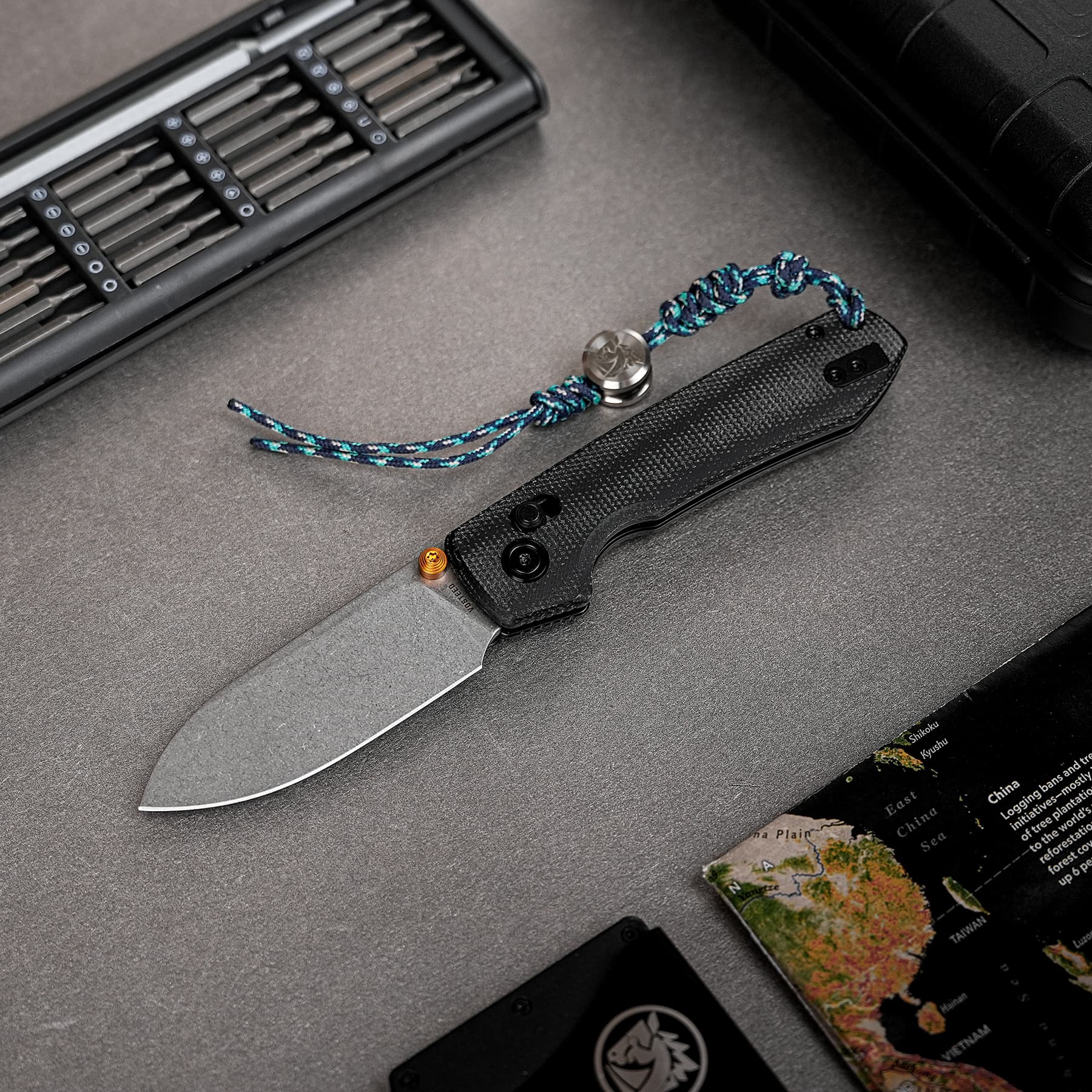 Coming Soon - Raccoon 2.0 - Crossbar Lock (3.17" Nitro-V Blade & Micarta Handle) - A4906