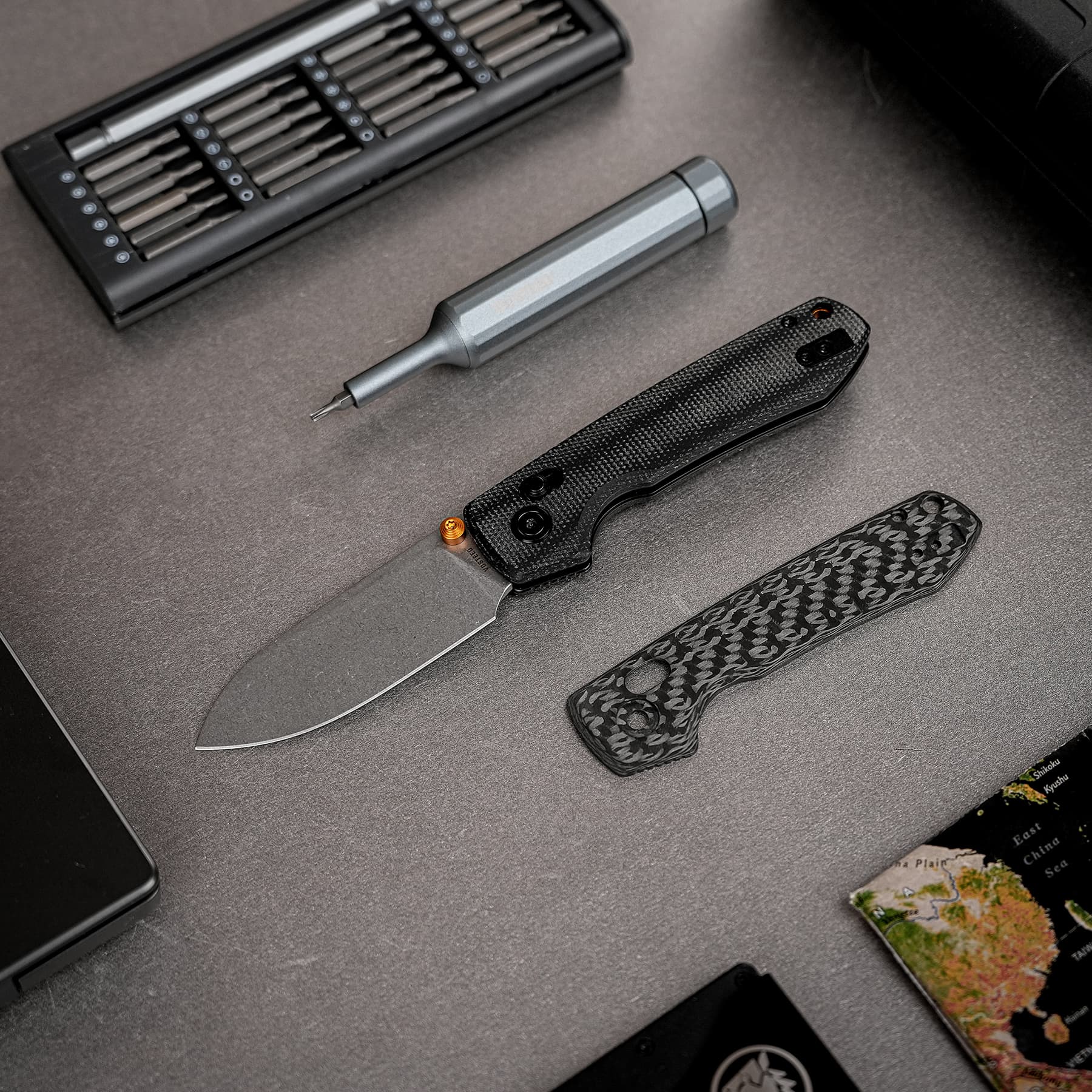 Coming Soon - Raccoon 2.0 - Crossbar Lock (3.17" Nitro-V Blade & Micarta Handle) - A4906