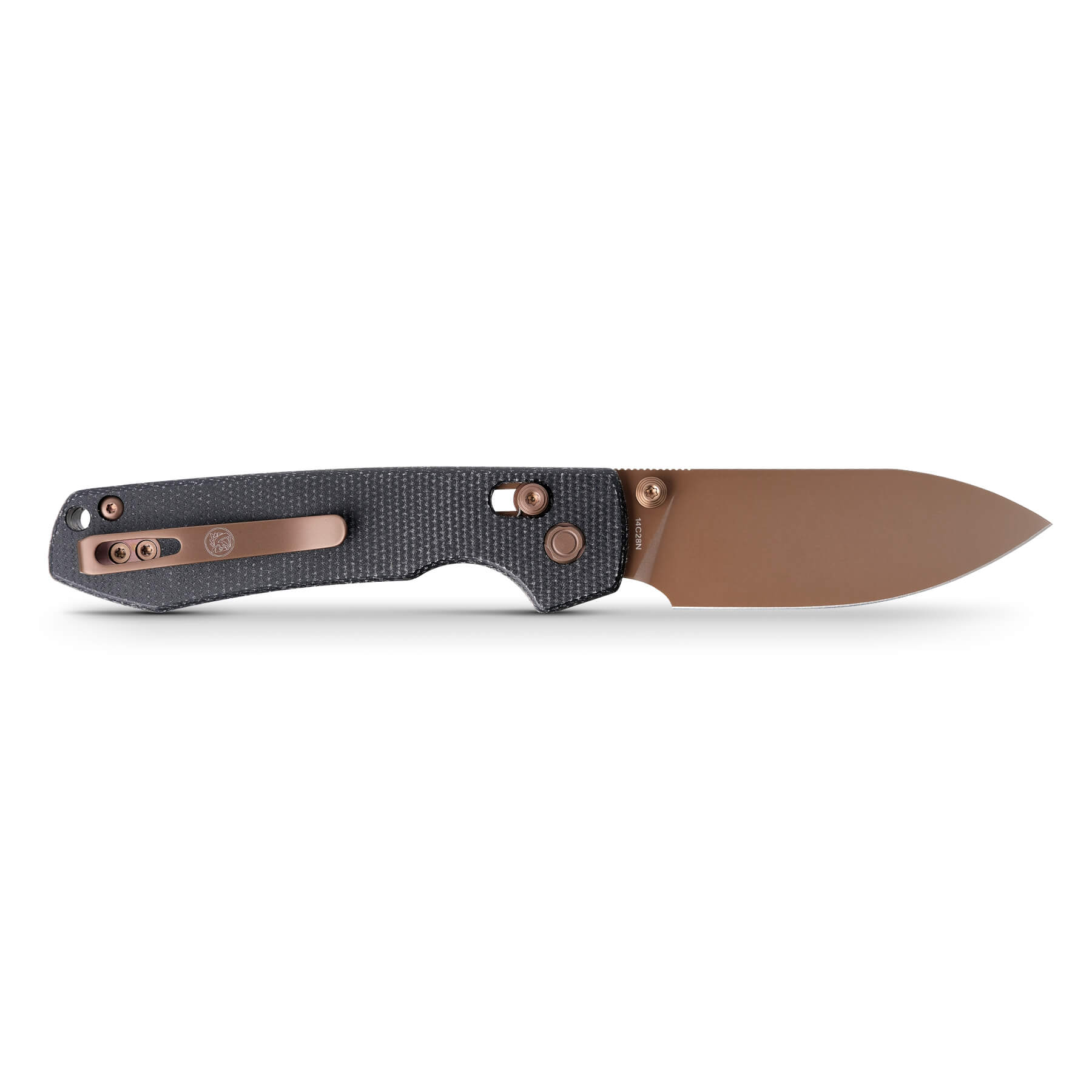 Raccoon® - Crossbar Lock knife (3.25" 14C28N Blade & Micarta Handle) - A0539