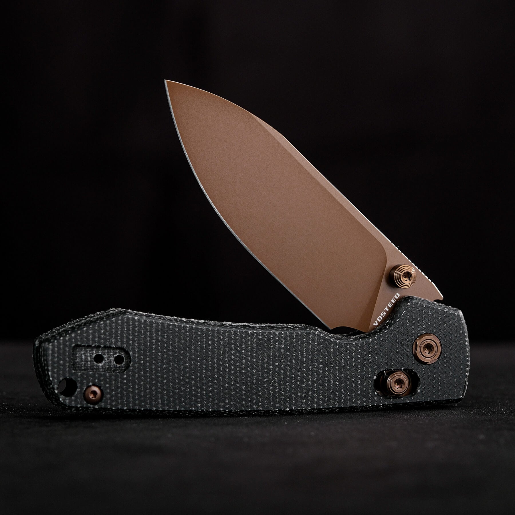 Raccoon® - Crossbar Lock knife (3.25" 14C28N Blade & Micarta Handle) - A0539
