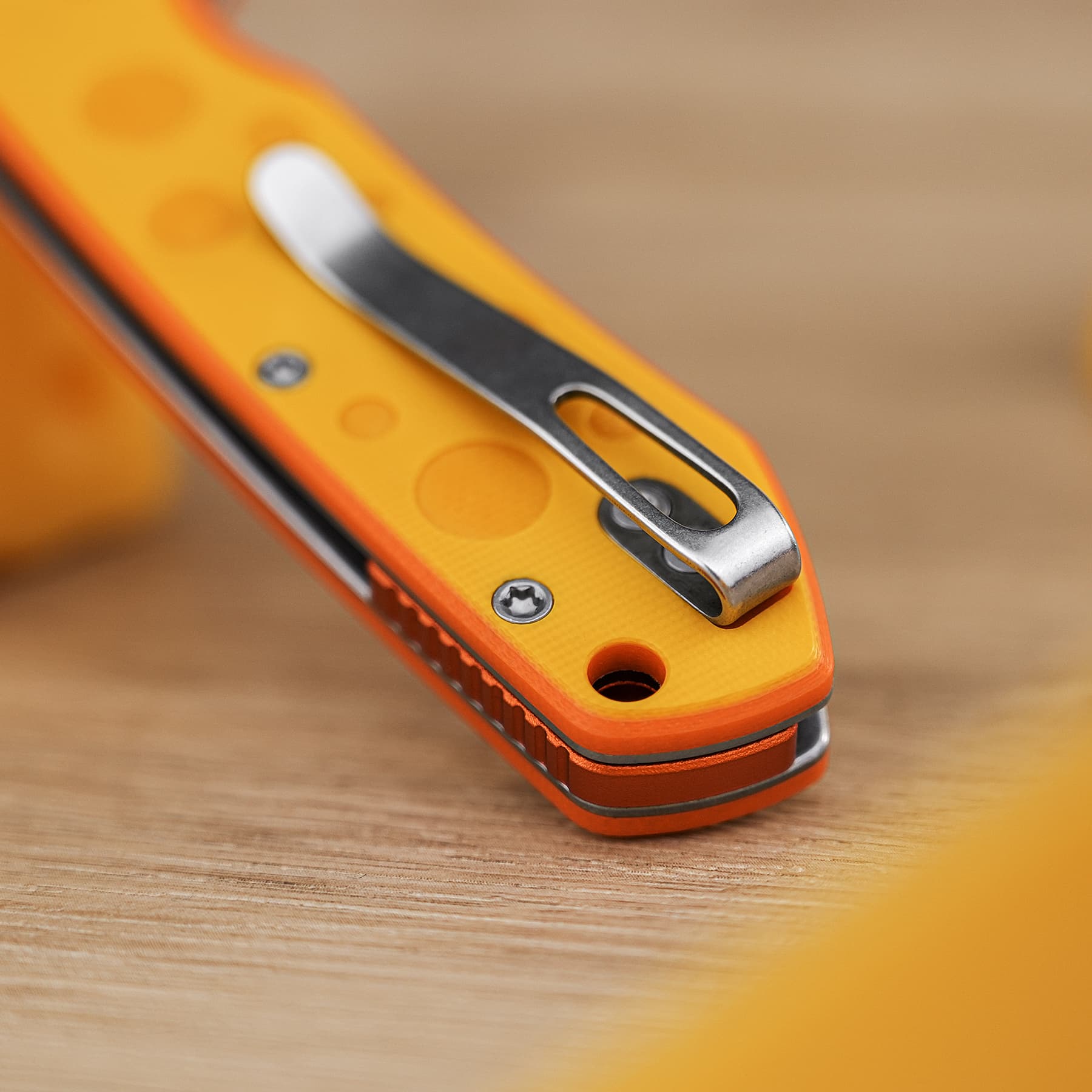 CheesePirates® -Top Liner Lock   (3.25" 14C28N Blade &  G10 Handle) - A2932