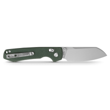 Raccoon - Crossbar Lock knife (3.25" 14C28N Cleaver Blade & Micarta Handle) - RCC32VWM4