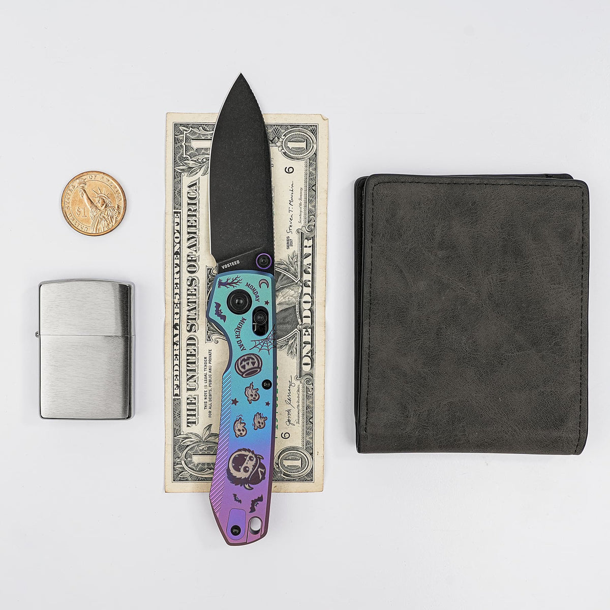 Coming Soon - Raccoon® TiSlim® - Crossbar Lock (3.18" 154CM Blade & Titanium Handle) - A4516