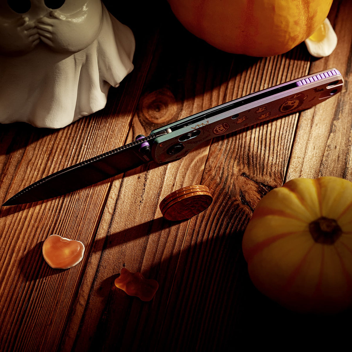 Coming Soon - Raccoon® TiSlim® - Crossbar Lock (3.18" 154CM Blade & Titanium Handle) - A4516