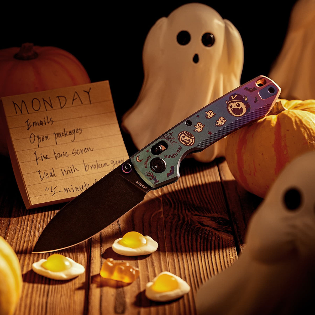 Coming Soon - Raccoon® TiSlim® - Crossbar Lock (3.18" 154CM Blade & Titanium Handle) - A4516