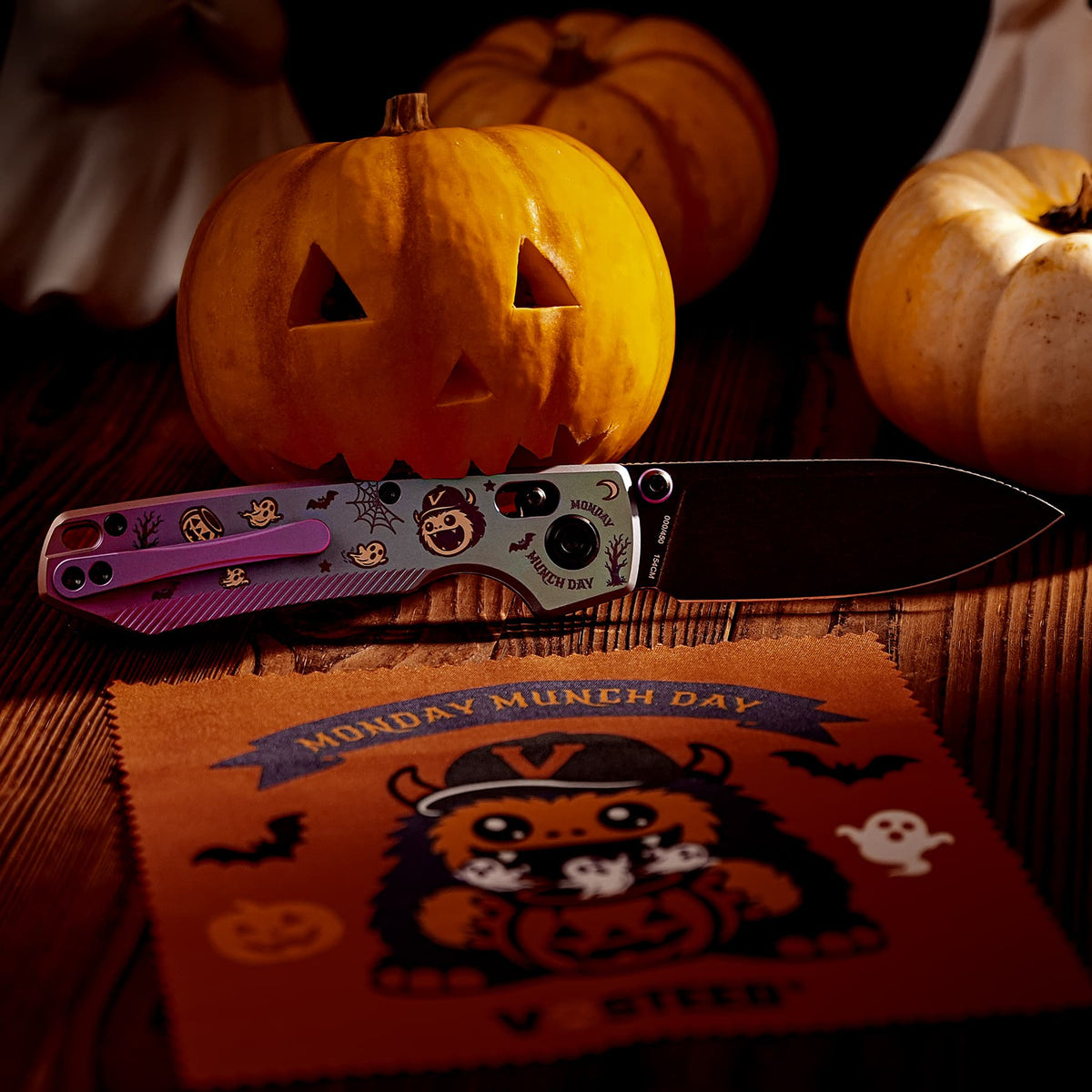 Coming Soon - Raccoon® TiSlim® - Crossbar Lock (3.18" 154CM Blade & Titanium Handle) - A4516