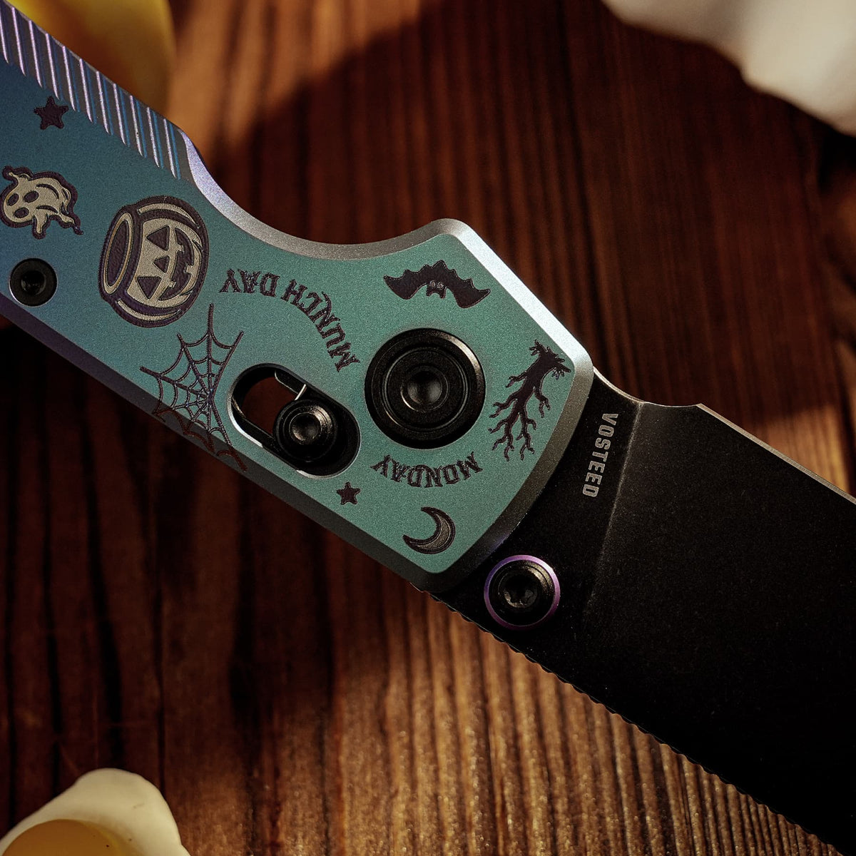 Coming Soon - Raccoon® TiSlim® - Crossbar Lock (3.18" 154CM Blade & Titanium Handle) - A4516