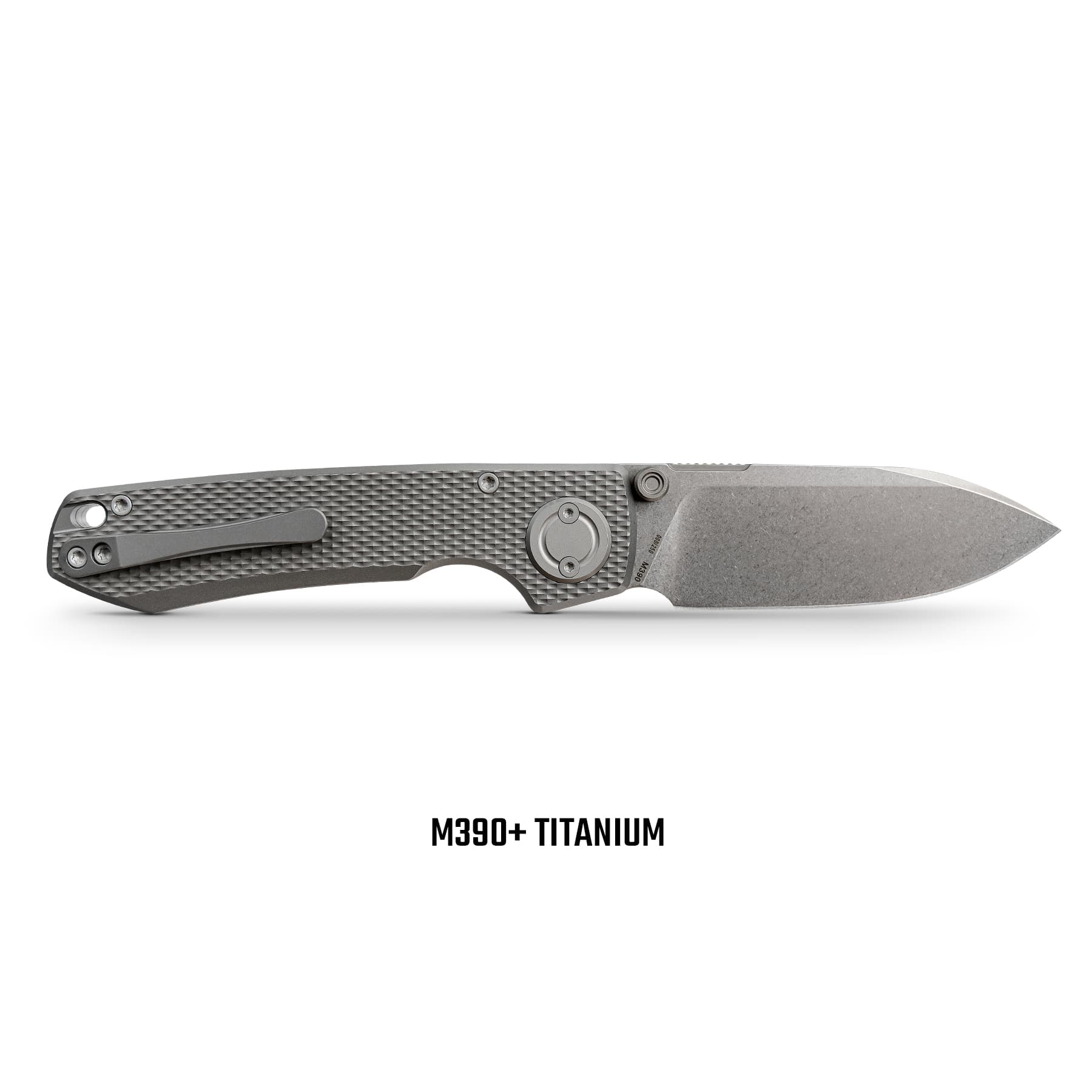 Raccoon® V -Vanchor Lock®  (3.22" M390 Blade & Titanium Handle) - A4001